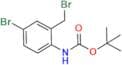 tert-butyl (4-bromo-2-(bromomethyl)phenyl)carbamate