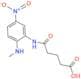 Glutaric Acid-2-methylamino-5-nitromonoanilide