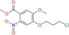 Methyl 4-(3-chloropropoxy)-5-methoxy-2-nitrobenzoate