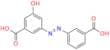 3-((3-Carboxyphenyl)diazenyl)-5-hydroxybenzoic Acid