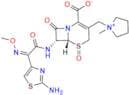 (6R,7R)-7-((Z)-2-(2-Aminothiazol-4-yl)-2-(methoxyimino)acetamido)-3-((1-methylpyrrolidin-1-ium-1-y…
