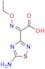 (Z)-2-(5-Amino-1,2,4-thiadiazol-3-yl)-2-(ethoxyimino)acetic Acid