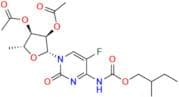 2\',3\'-Di-O-acetyl-5\'-deoxy-5-fluoro-N-[(2-methylbutoxy)carbonyl]cytidine