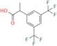 2-(3,5-bis(Trifluoromethyl)phenyl)propanoic Acid