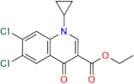 Ethyl 6,7-dichloro-1-cyclopropyl-4-oxo-1,4-dihydroquinoline-3-carboxylate