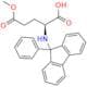 (S)-5-Methoxy-5-oxo-2-((9-phenyl-9H-fluoren-9-yl)amino)pentanoic Acid