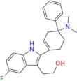 2-(2-(1-(Dimethylamino)-1,2,3,6-tetrahydro-[1,1\'-biphenyl]-4-yl)-5-fluoro-1H-indol-3-yl)ethan-1-ol