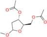 ((2R,3S)-3-Acetoxy-5-methoxytetrahydrofuran-2-yl)methyl Acetate