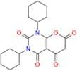 1,3-dicyclohexyl-2H-pyrano[2,3-d]pyrimidine-2,4,5,7(1H,3H,6H)-tetraone