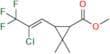 (Z)-Methyl 3-(2-chloro-3,3,3-trifluoroprop-1-en-1-yl)-2,2-dimethylcyclopropanecarboxylate