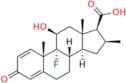 (11β,16β,17β)-9-Fluoro-11-hydroxy-16-methyl-3-oxoandrosta-1,4-diene-17-carboxylic Acid