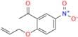 1-(2-(Allyloxy)-5-nitrophenyl)ethanone