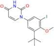 1-(3-tert-Butyl-5-iodo-4-methoxyphenyl)-pyrimidine-2,4(1H,3H)-dione