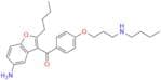 (5-​Amino-​2-​butyl-​3-​benzofuranyl)​[4-​[3-​(butylamino)​propoxy]​phenyl]​methanone