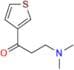 3-(Dimethylamino)-1-(thiophen-3-yl)propan-1-one