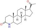 4-Aza-pregnane-3,20-dione
