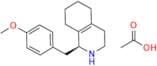 (S)-1-(4-Methoxybenzyl)-1,2,3,4,5,6,7,8-octahydroisoquinoline acetate salt