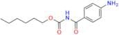 Hexyl (4-aminobenzoyl)carbamate