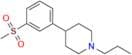 4-(3-Methylsulfonylphenyl)-1-propylpiperidine