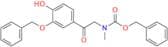 Benzyl (2-(3-(benzyloxy)-4-hydroxyphenyl)-2-oxoethyl)(methyl)carbamate