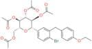 (2R,3R,4R,5S,6S)-2-(Acetoxymethyl)-6-(4-bromo-3-(4-ethoxybenzyl)phenyl)tetrahydro-2H-pyran-3,4,5-t…