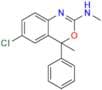 6-Chloro-N,4-dimethyl-4-phenyl-4H-benzo[d][1,3]oxazin-2-amine