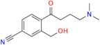 4-[4-(Dimethylamino)-1-oxobutyl]-3-(hydroxymethyl)benzonitrile