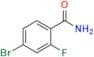 4-Bromo-2-fluorobenzamide