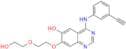 4-((3-Ethynylphenyl)amino)-7-(2-(2-hydroxyethoxy)ethoxy)quinazolin-6-ol
