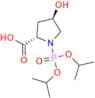 (2S,4R)-1-(Diisopropoxyphosphoryl)-4-hydroxypyrrolidine-2-carboxylic Acid