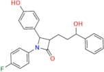 1-(4-Fluorophenyl)-3-(3-hydroxy-3-phenylpropyl)-4-(4-hydroxyphenyl)azetidin-2-one