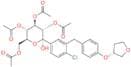 (2S,3R,4S,5R,6R)-6-(acetoxymethyl)-2-(4-chloro-3-(4-(((S)-tetrahydrofuran-3-yl)oxy)benzyl)phenyl)-…