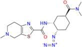 N-((1R,2S,5S)-2-Azido-5-(dimethylcarbamoyl)cyclohexyl)-5-methyl-4,5,6,7-tetrahydrothiazolo[5,4-c]p…