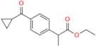 Ethyl 2-(4-(cyclopropanecarbonyl)phenyl)propanoate