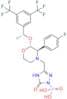 (3-(((2R,3R)-2-((R)-1-(3,5-bis(Trifluoromethyl)phenyl)ethoxy)-3-(4-fluorophenyl)morpholino)methyl)…