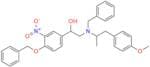 α-[[[2-(4-Methoxyphenyl)-1-methylethyl](phenylmethyl)amino]methyl]-3-nitro-4-(phenylmethoxy)benzen…