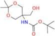 tert-Butyl (5-(hydroxymethyl)-2,2-dimethyl-1,3-dioxan-5-yl)carbamate