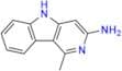 3-Amino-1-methyl-5H-pyrido[4,3-b]indole Acetate