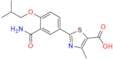 3-Descyano-3-ethoxycarbonyl Febuxostat