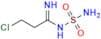 3-Chloro-N-sulfamoylpropanimidamide