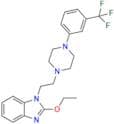 2-Ethoxy-1-(2-(4-(3-(trifluoromethyl)phenyl)piperazin-1-yl)ethyl)-1H-benzo[d]imidazole
