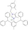 3-(2,6-Dibenzhydryl-4-methylphenyl)-4,5-dimethyl-1-(2,4,6-trimethylbenzyl)-1H-imidazol-3-ium Chlor…