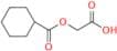2-((Cyclohexanecarbonyl)oxy)acetic acid