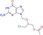 2-((2-Amino-6-oxo-1,6-dihydro-9H-purin-9-yl)methoxy)-3-chloropropyl Acetate