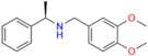 (R)-N-(3,4-Dimethoxybenzyl)-1-phenylethanamine