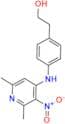 2-(4-((2,6-Dimethyl-3-nitropyridin-4-yl)amino)phenyl)ethan-1-ol