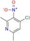 4-Chloro-2,6-dimethyl-3-nitropyridine