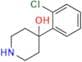 4-(2-chlorophenyl)piperidin-4-ol
