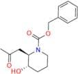 Trans-N-Benzyloxycarbonyl 3-Hydroxy-2-(2-oxopropyl)piperidine