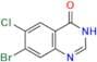 7-Bromo-6-chloro-4(3H)-quinazolinone